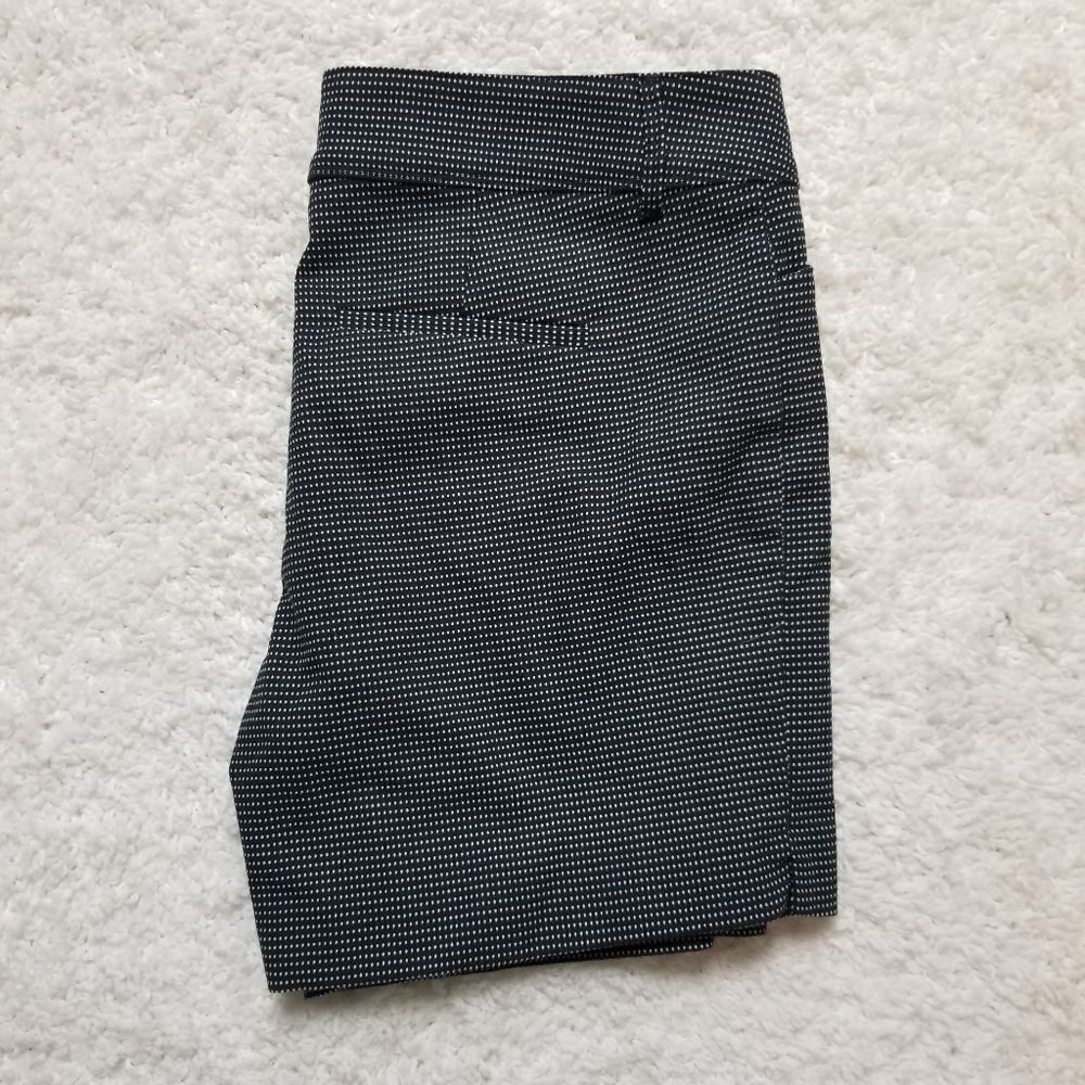 The Limited Black White Polka Dot Shorts 10